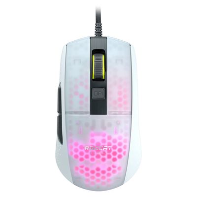 ROCCAT Burst Pro Gaming Mouse (White) ROC11748