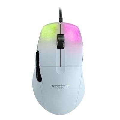 ROCCAT Kone Pro เมาส์เกมส์ (สี Arctic White) รุ่น ROC1140501