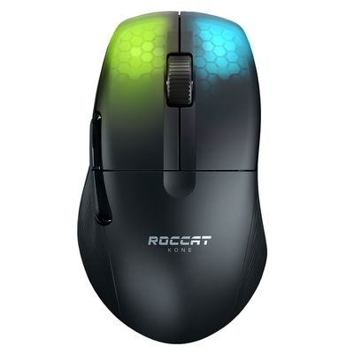 ROCCAT Kone Pro Air เมาส์เกมส์ไร้สาย (สี Ash Black) รุ่น ROC1141001