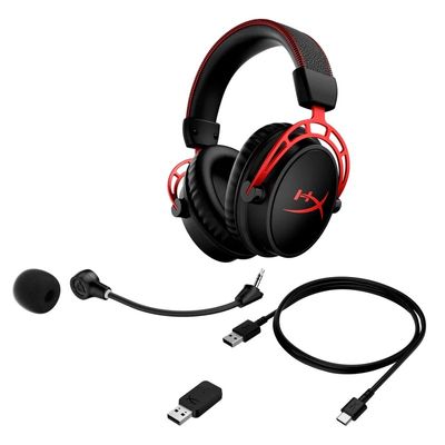 HYPER-X Cloud Alpha Over-ear Wireless Gaming Headphone (Black/Red) 4P5D4AA