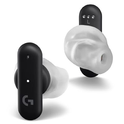 LOGITECH FITS True Wireless Earbuds Wireless Bluetooth Gaming Headphone (Black)