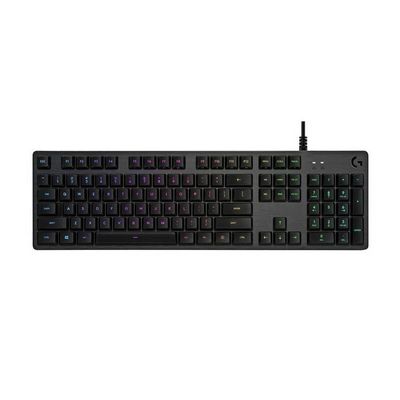 LOGITECH Gaming Keyboard GX Red Linear (Black) G512 Lightsync RGB