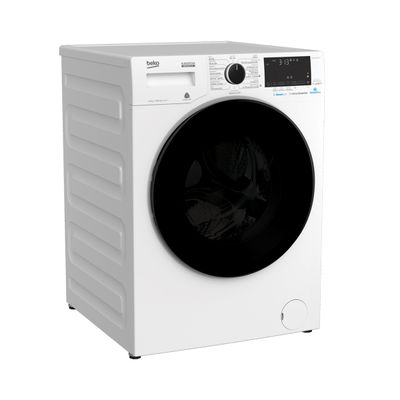 BEKO Front Load Washing Machine (8 kg) WCV8649XWST + Stand