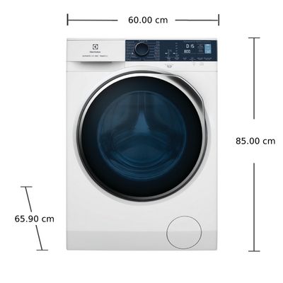 ELECTROLUX เครื่องซักผ้าฝาหน้า UltimateCare 500 (10 kg) รุ่น EWF1024P5WB + ฐานรอง