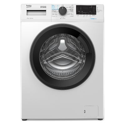 BEKO Front Load Washing Machine (10 kg) WCV10614XB0STW + Stand