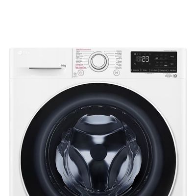 LG เครื่องซักผ้าฝาหน้า (10 kg) รุ่น FV1410S5WG1.ABWPETH