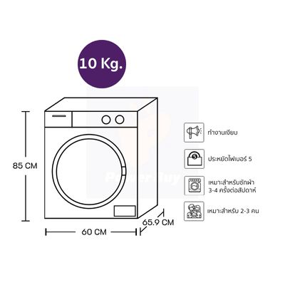 ELECTROLUX UltimateCare 100 Front Load Washing Machine Inverter 10 kg EWF1025DQWB + Stand