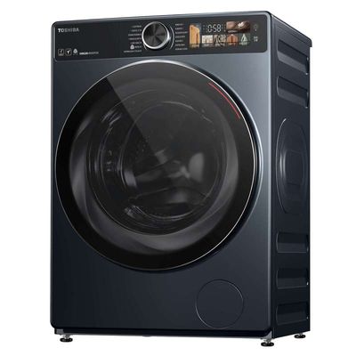 TOSHIBA Front Load Washer & Dryer Inverter 10.5/7 kg TWD-T25BZU115MWT(MG) + Stand