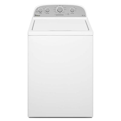 WHIRLPOOL เครื่องซักผ้าฝาบน (15 kg) รุ่น 3LWTW4815FW+ขาตั้ง