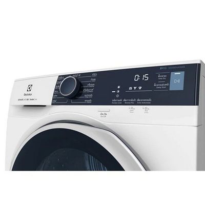 ELECTROLUX UltimateCare 500 เครื่องอบผ้าฝาหน้า (8kg, สีขาว) รุ่น EDH804H5WB + ฐานรอง PN333