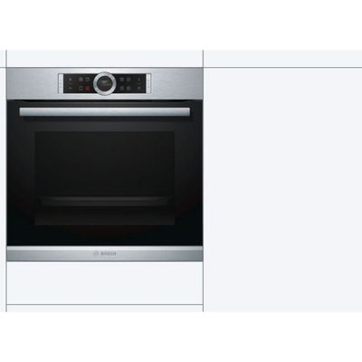 BOSCH Built-in Oven (3600 W, 71 L) HBG672BS1A