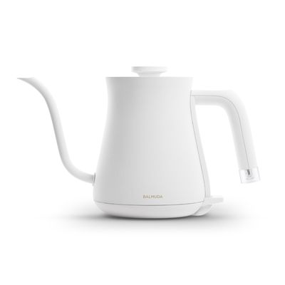 BALMUDA Toaster + The Pot Kettle (White) K11F-BK+K07F-BK