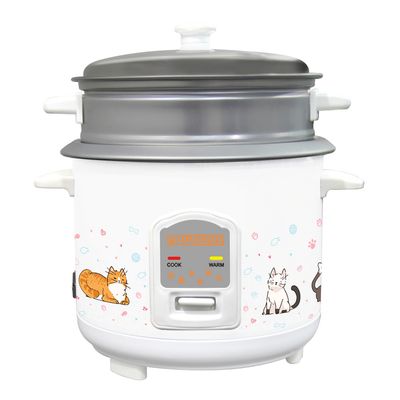 NEWWAVE Rice Cooker (400W, 1L, White) NW-RC01/400