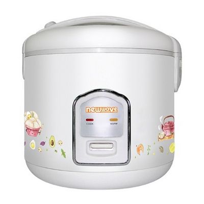 NEWWAVE Rice Cooker (650W, 1.8L, White) RC-1802