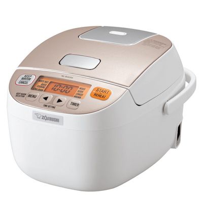 ZOJIRUSHI Rice Cooker (900W, 0.5L, Stainless) NL-BGQ05-WA