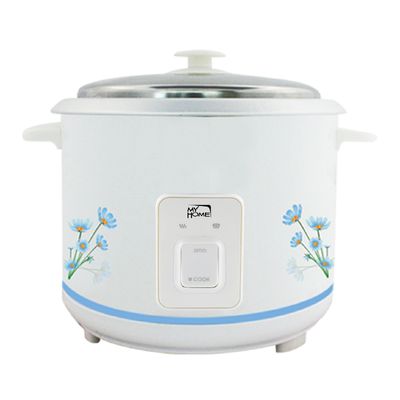 MY HOME Rice Cooker (400W, 1L, White) A104T MH