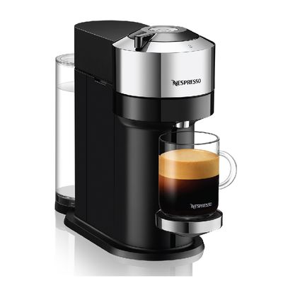 NESPRESSO Coffee Maker Vertuo Next Deluxe Chrome