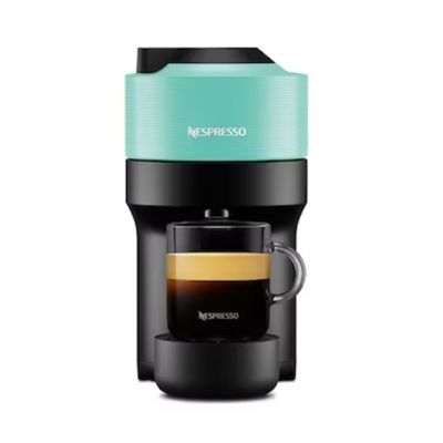 NESPRESSO เครื่องชงกาแฟ (สี Aqua Mint) รุ่น Vertuo Pop