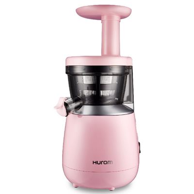 HUROM เครื่องสกัดน้ำผักเเละผลไม้เเยกกาก (150 วัตต์, 0.35 ลิตร, สี Pink) รุ่น HP Basic (PP)