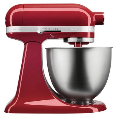 KITCHENAID เครื่องผสมอาหาร (250 วัตต์, 3.3 ลิตร, สี Empire Red) รุ่น 5KSM3311XEER