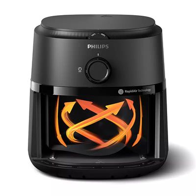 PHILIPS Air Fryer 1000 series (1300W, 3.2L, Black) NA110/00