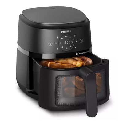 PHILIPS Air Fryer 2000 series (1500W, 4.2L, Black) NA220/00