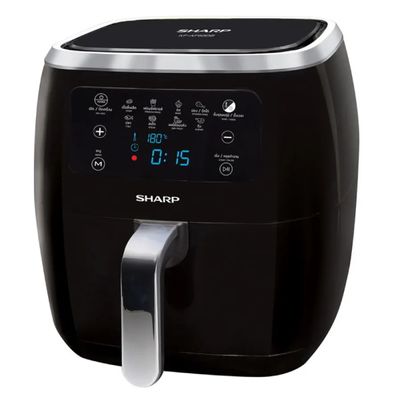 SHARP Air Fryer Digital (1800W, 6.8L, Black) KF-AF68DB