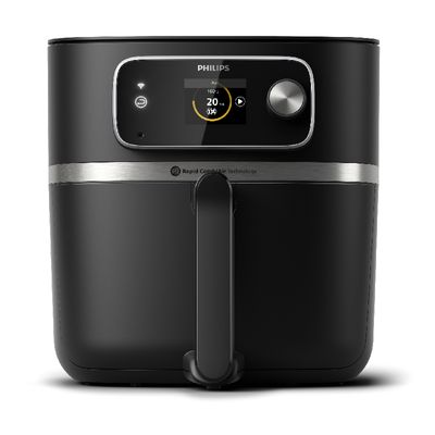 PHILIPS Air Fryer Digital (2200W, 8.3L, Black) HD9880/90