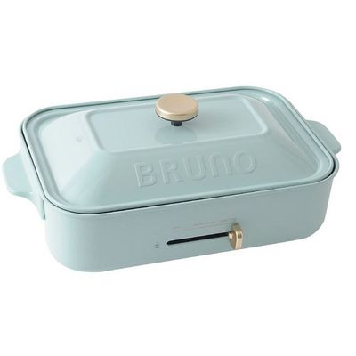 BRUNO Electric Grill (1200W, Smokey Green) Compact Hot Plate