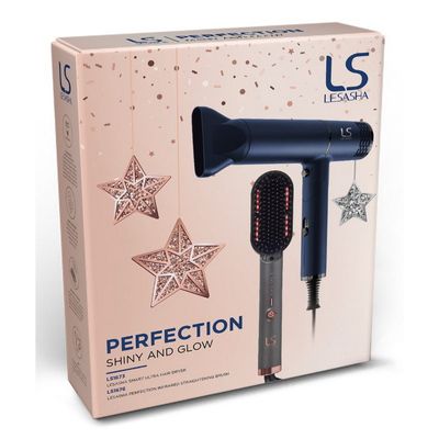 LE SASHA Gift Set Hair Dryer + Straightening Brush Perfection Shiny & Glow 12LS00155  