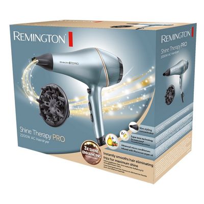 REMINGTON Hair Dryer (2200W, Blue) AC-9300