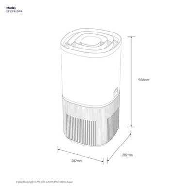 ELECTROLUX UltimateHome 500 เครื่องฟอกอากาศ (54 ตร.ม.) รุ่น EP53-45SWA