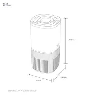 ELECTROLUX UltimateHome 500 เครื่องฟอกอากาศ (52 ตร.ม.) รุ่น EP53-46UGA