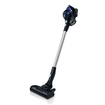 BOSCH เครื่องดูดฝุ่นแบบด้ามไร้สาย Unlimited Series 6 18 โวลต์ 0.3 ลิตร (สี Moonlight Blue) รุ่น BBS611MAT