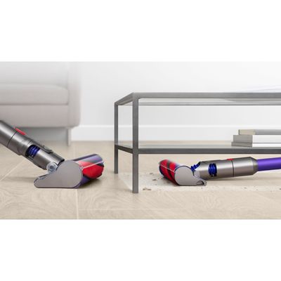 DYSON เครื่องดูดฝุ่นแบบด้ามไร้สาย SV18 Digital Slim Fluffy Origin 380 วัตต์ 0.3 ลิตร (สีม่วง/ไอรอน)