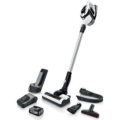 BOSCH Series Unlimited 8 Stick Vacuum Cleaner 18V 0.4L (White) BBS812PCK