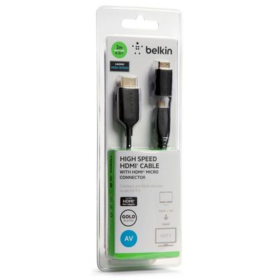 BELKIN HDMI to Micro HDMI Cable (2M) F3Y144QE2M