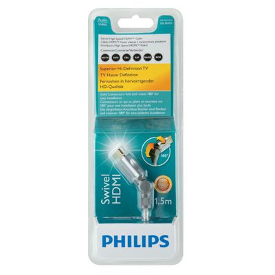 PHILIPS HDMI Cable (1.5M) SWV3431S/10