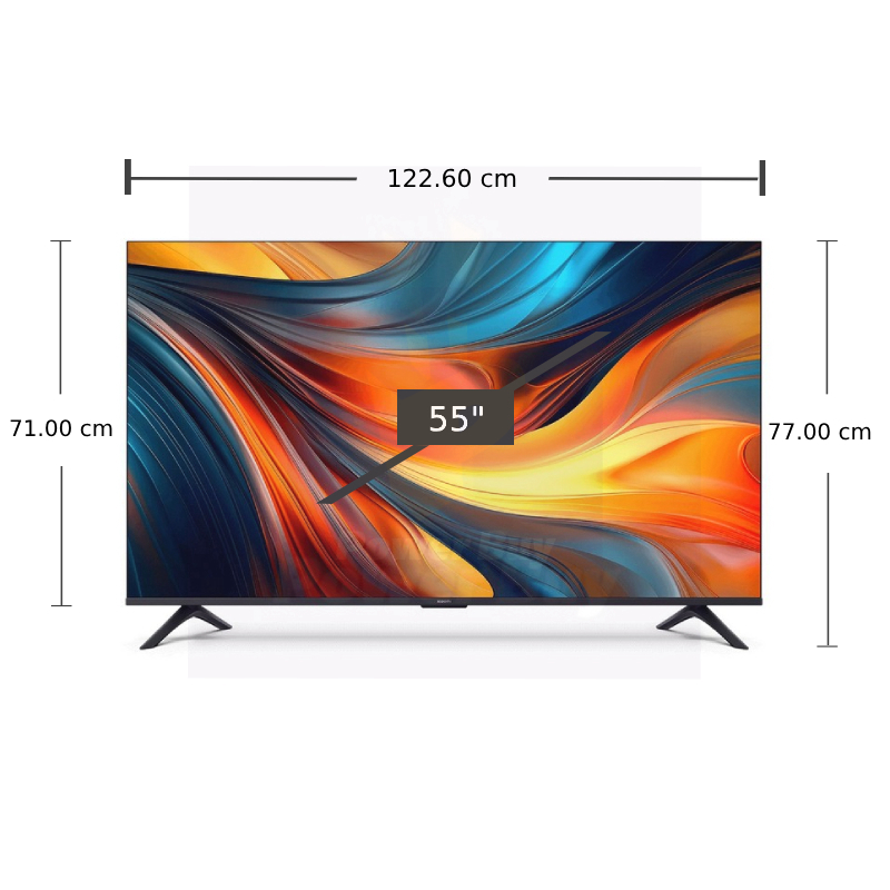 Buy XIAOMI TV A 55 2026 Google TV 55 Inch 4K LED L55MB-ASEA 2025