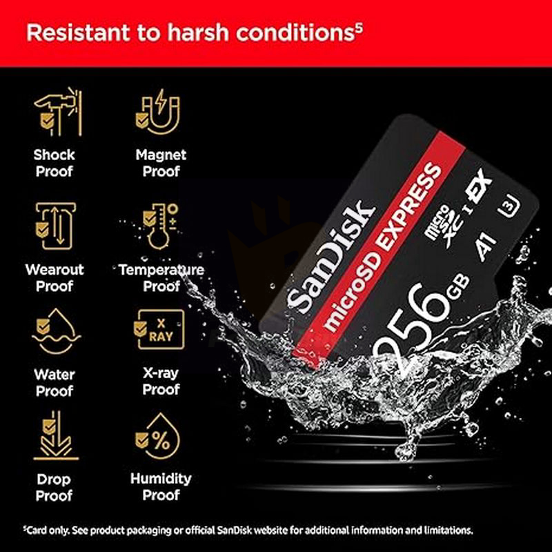 Buy SANDISK MicroSD Express Card 256 GB SDSQXFN-256G-GN4NN at Best