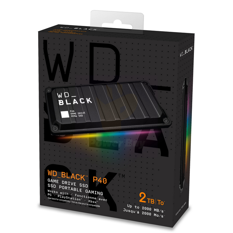 WD_BLACK P40 Portable Gaming SSD Storage