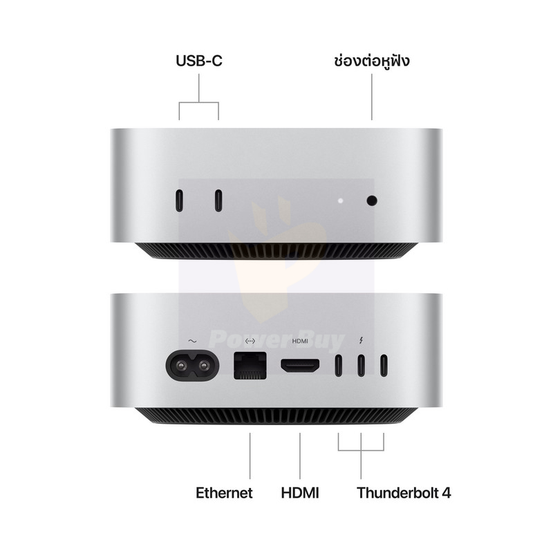 Buy APPLE Mac mini M4 2024 (RAM 16GB, 256GB, Silver) at Best price