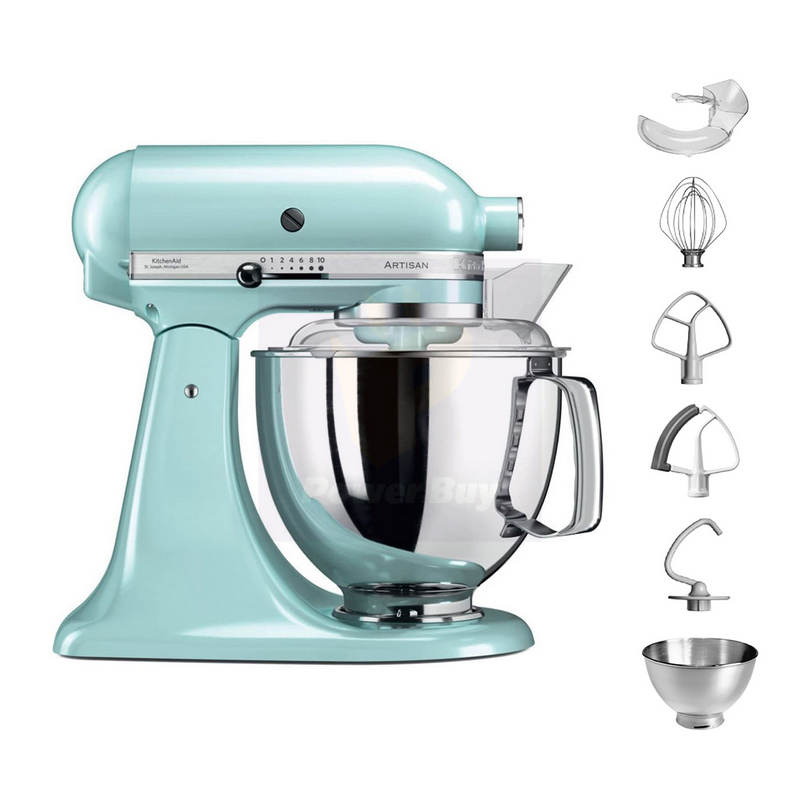 Green kitchenaid stand deals mixer