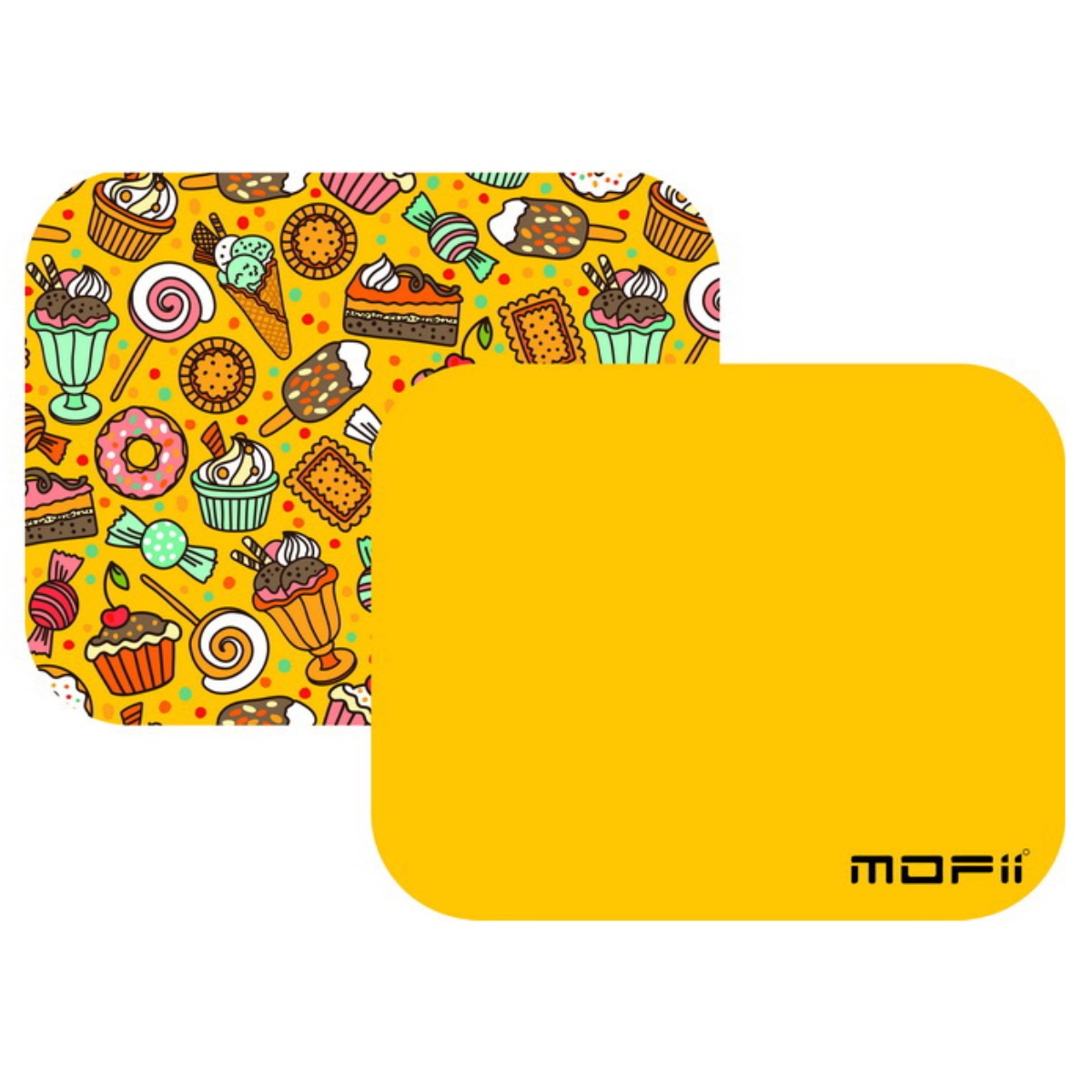 Mofii Mouse Pad (Yellow) PANCAKE YELLOW