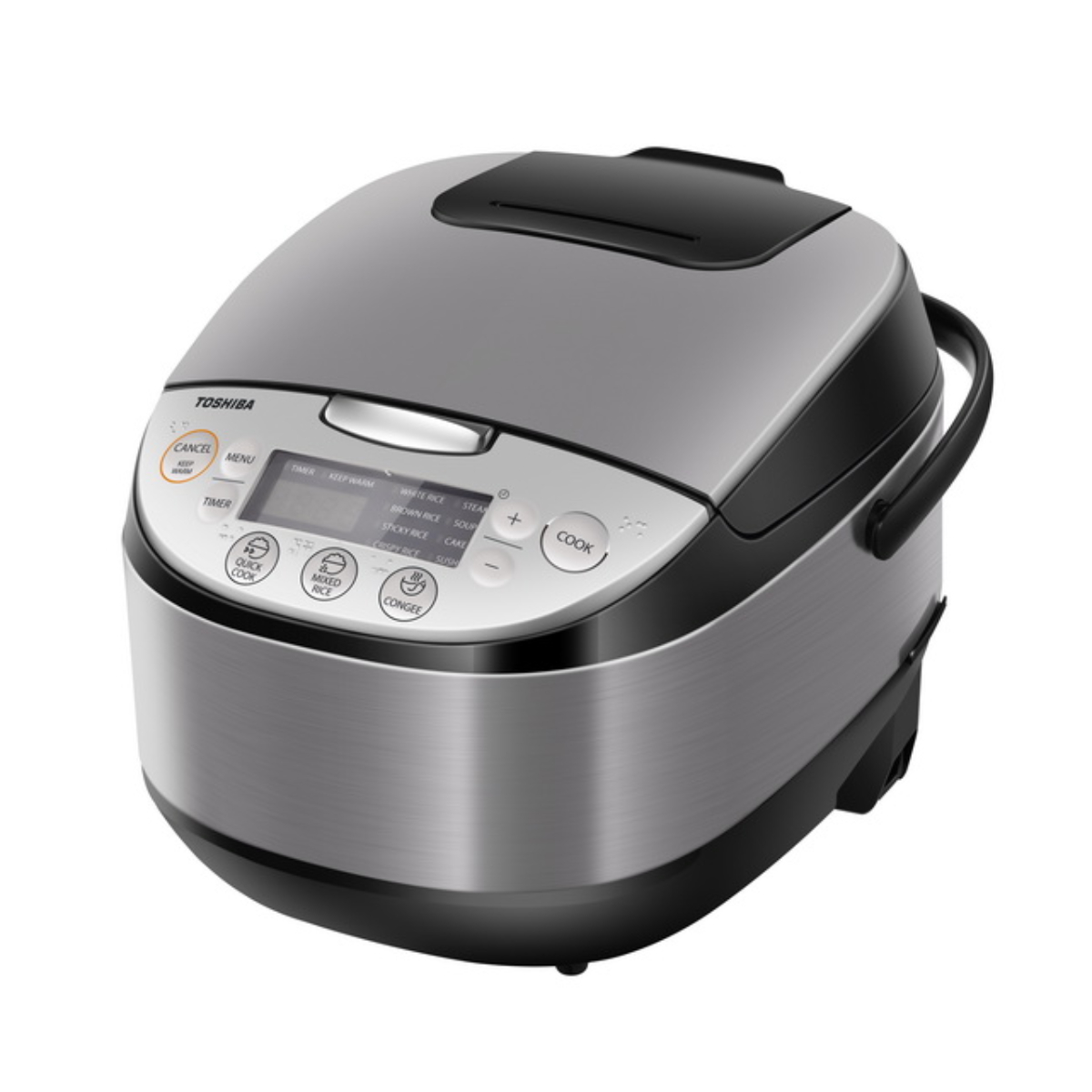 Toshiba Rice Cooker (780 W, 1.8 L, Silver) RC-T18DR2