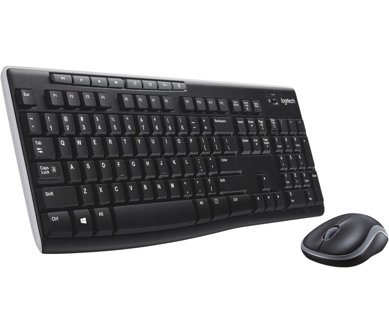 Logitech stable Keyboard + Mouse wireless combo MK270R