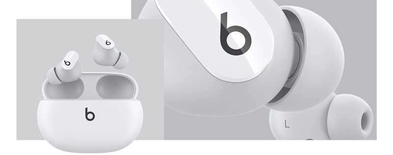 Buy BEATS Studio Buds In-ear Wireless Bluetooth Headphone (White) MJ4Y3PA/A  at Best price