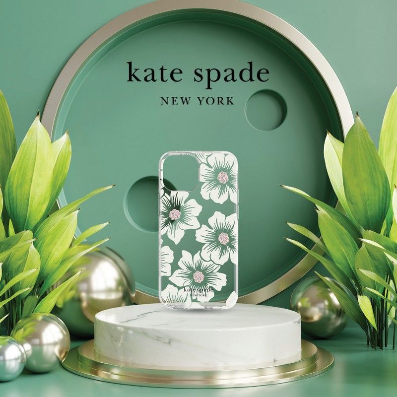KATESPADE Case For iPhone 13 Pro (Hollyhock Floral Clear) KSIPH 208 HHCCS