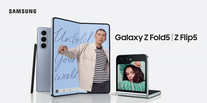 Samsung Galaxy Z Fold5 KV