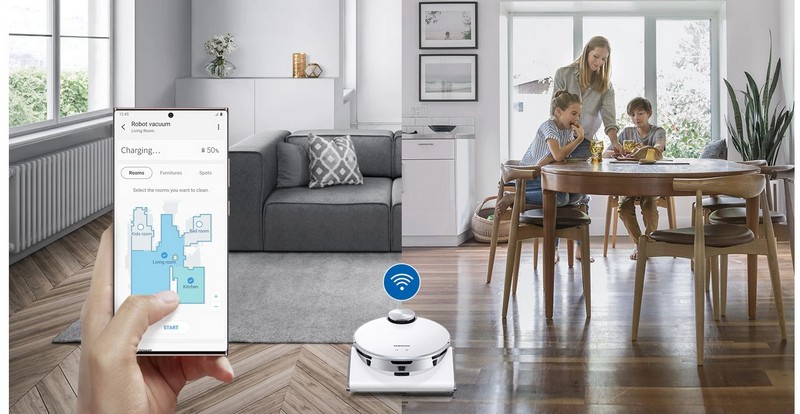 หุ่นยนต์ดูดฝุ่น Samsung - Jet Bot + Robot with Jet AI -3